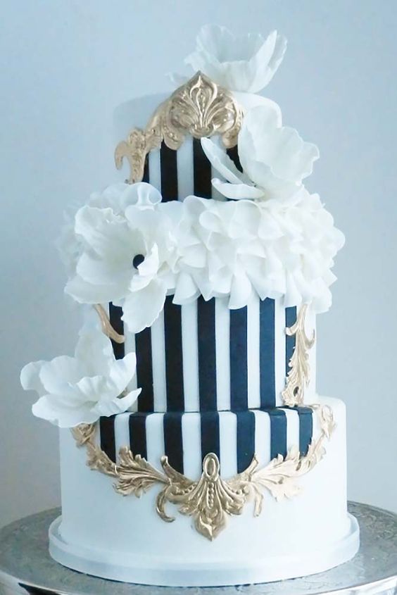 elegant wedding cakes model
