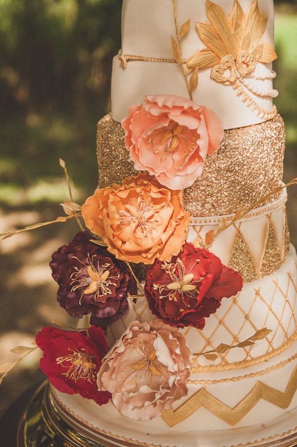 simple beautiful wedding cake