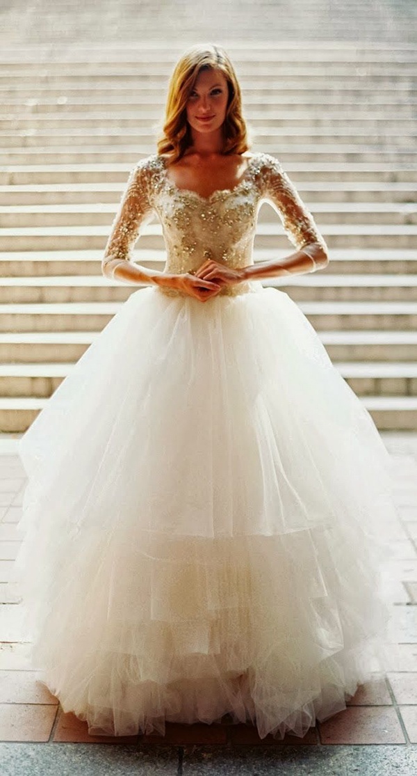white elegant wedding dress