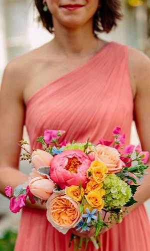 gorgeous wedding summer bouquet
