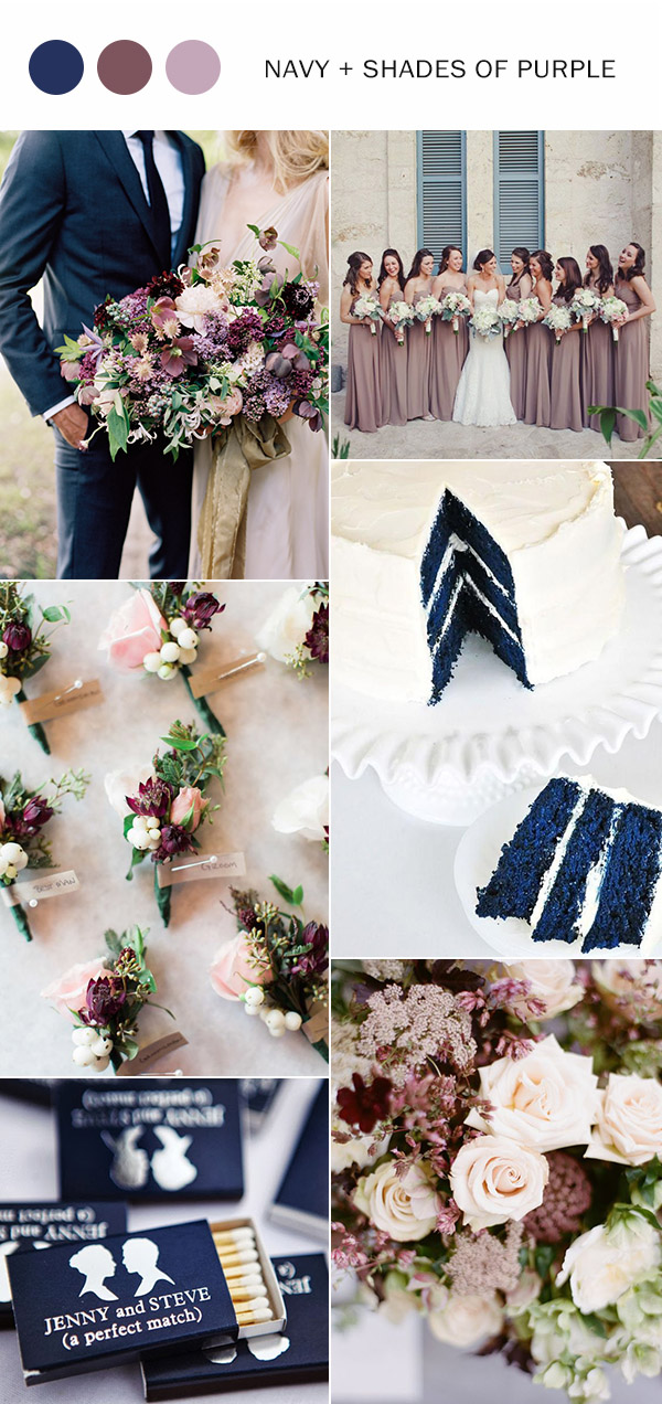 navy-blue-and-shades-of-purple-wedding-color-ideas-for-fall 