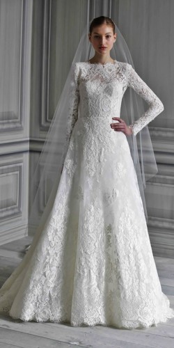 white long sleeved wedding dress