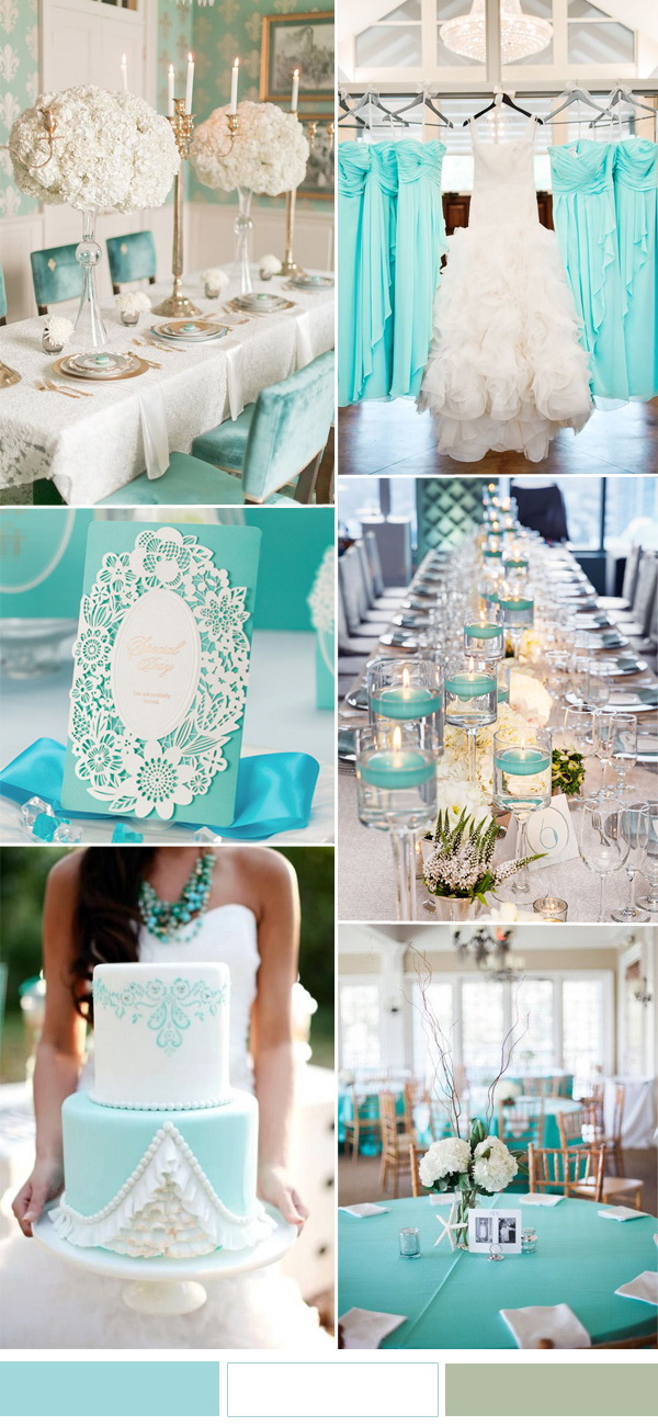 white-and-aqua-wedding-color-combo-for-spring-summer-wedding