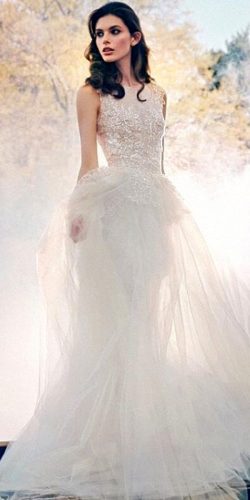 cute barn wedding gown design
