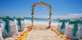The Best Beach Wedding Aisle Decoration Showing Romantic and Awesome Feel best beach wedding aisle decoration