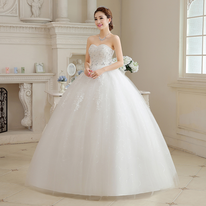 glamour ball wedding gown