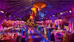 luxury purple wedding concept