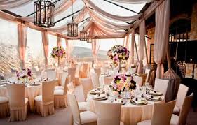 pink summer wedding theme idea