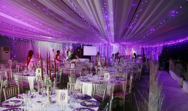 luxury purple wedding theme