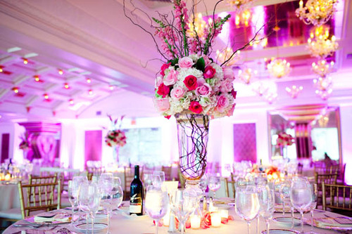 pink wedding theme