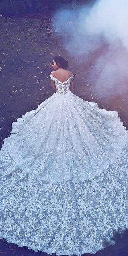 white ball bridal wedding dress