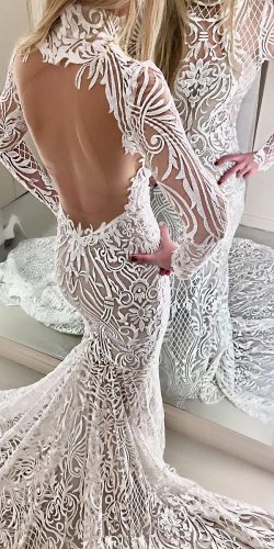 white sexy wedding dress