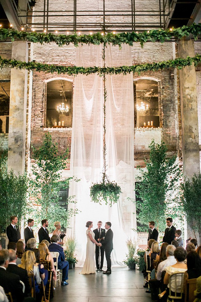 Awesome Indoor Wedding  Ceremony With Vintage and Beautiful 