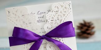 3 Types of Elegant Laser Cut Wedding Invitation To Match Your Wedding Color Ideas laser cut wedding invitation