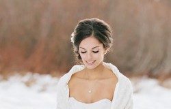 Winter Wedding Dresses With Gorgeous Outfits Which Suitable For Indoor or Outdoor Themes winter wedding dresses