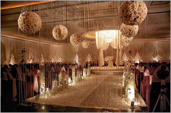 elegant aisle wedding design