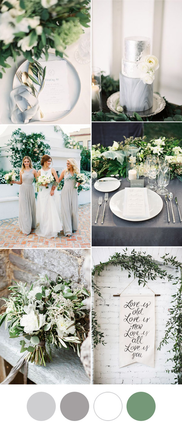 elegant-and-romantic-grey-and-white-greeneery-wedding-ideas