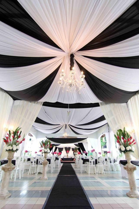 gorgeous wedding tent