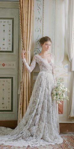 simple vintage wedding dress