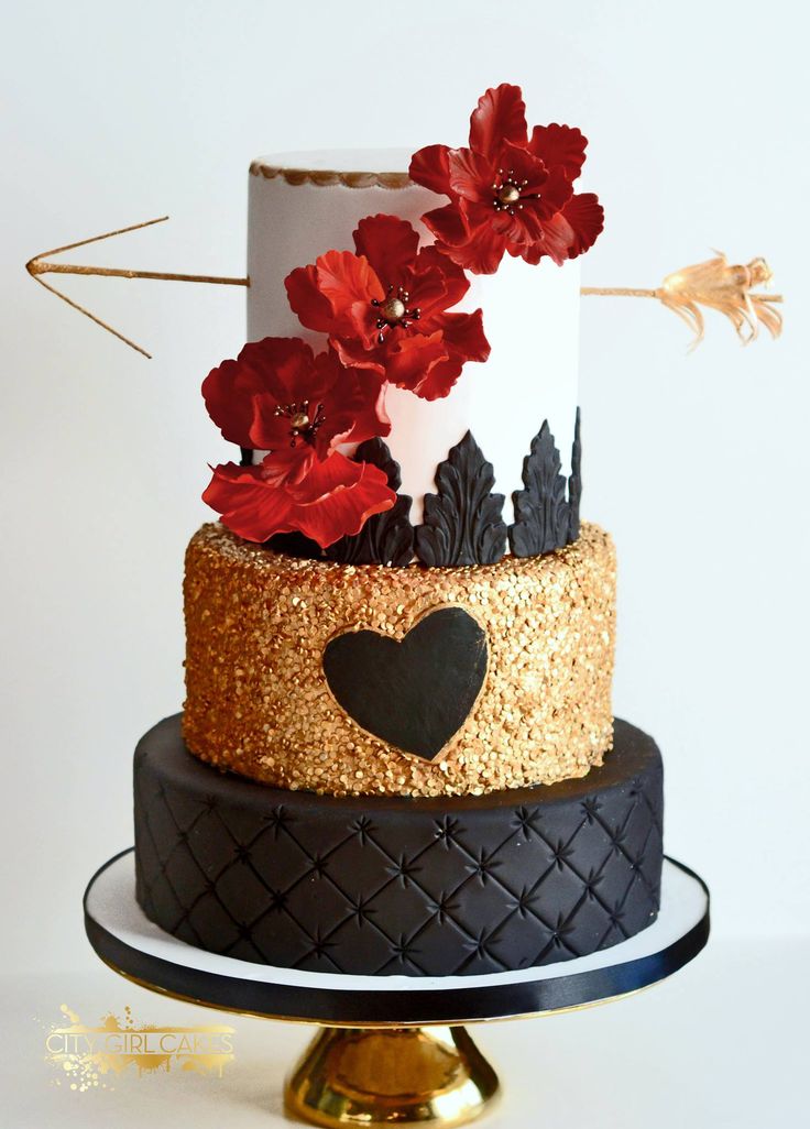 elegant wedding cake