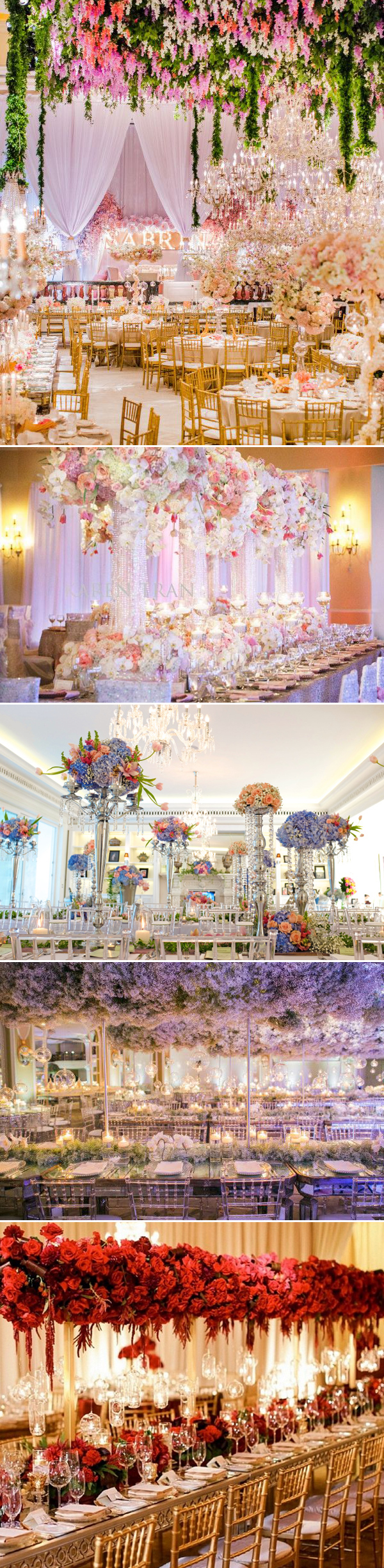 stunning wedding color decor