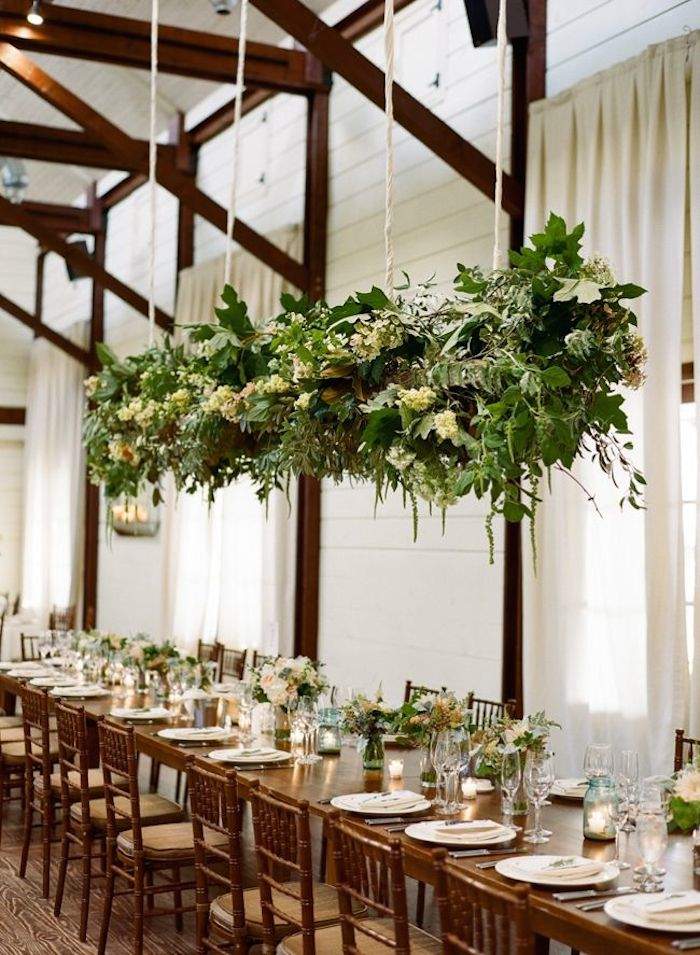 rustic wedding table reception