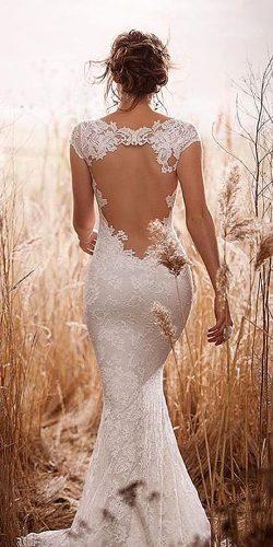 sexy barn wedding dress