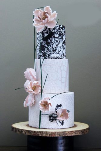 trendy wedding cakes