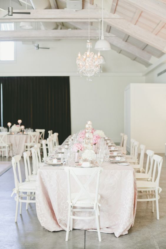 white classic wedding guest room