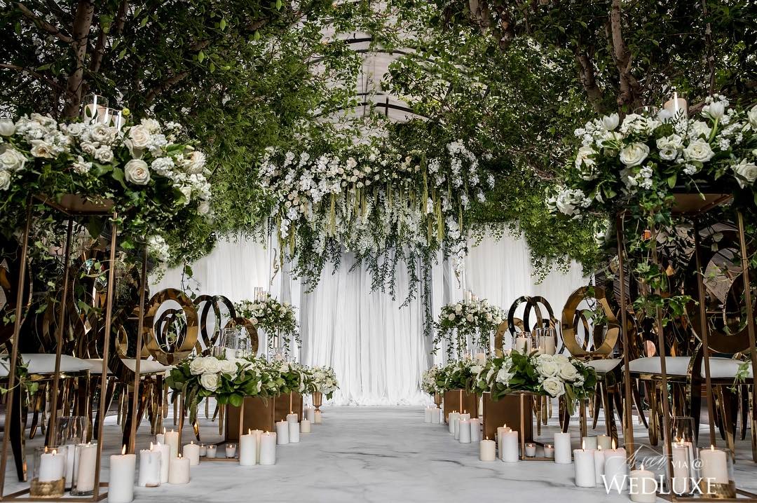 greenery outdoor wedding concept
