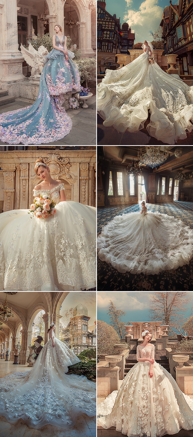 Bella wedding dress with extraordinary model design