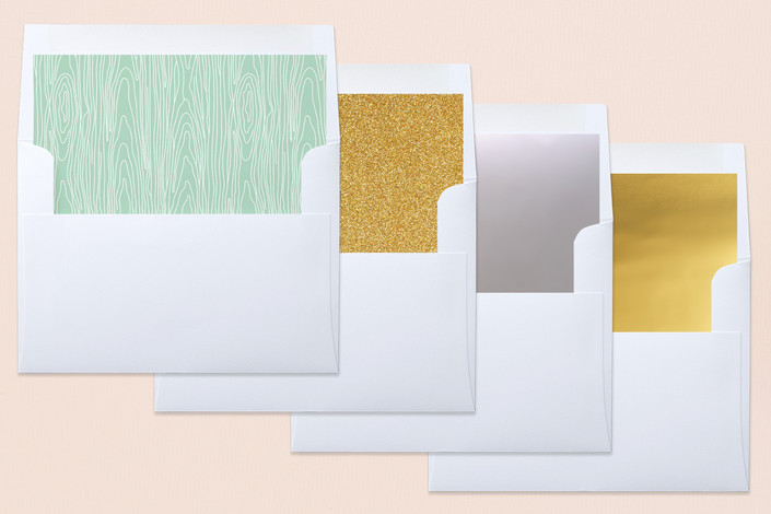 envelope design with soft color