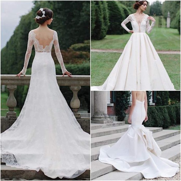 modern and elegant wedding dresses