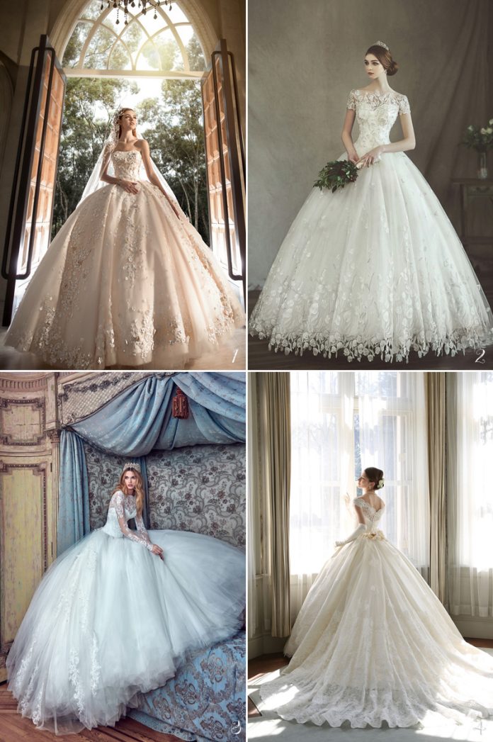princess bridal gowns