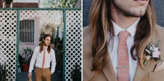 Groom Fashion Style Inspiration with Dark Bowtie Fabric groom fashion style inspiration