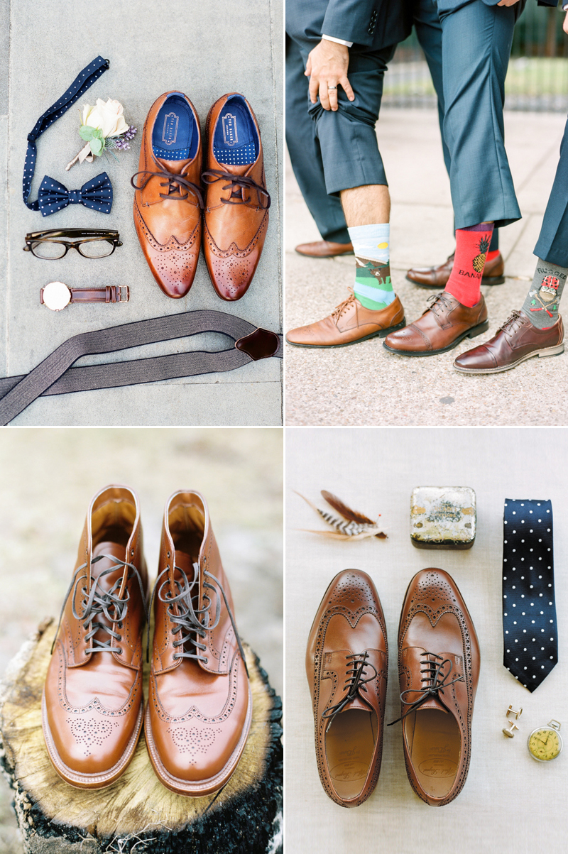 brogue groom fashion style