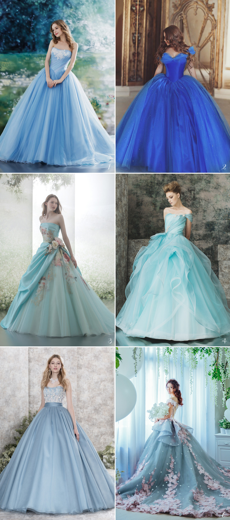 Fairy Tale Wedding Dresses for Beautiful Princess Brides | roowedding