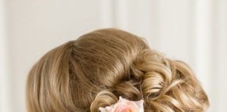 Gorgeous Wedding Hairstyle for Charming Brides gorgeous wedding hairstyle for brides