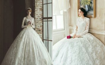 Classic and Elegant Wedding Dresses with Beautiful Lace Design classic and elegant wedding dresses