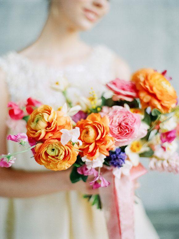 gorgeous small wedding bouquet