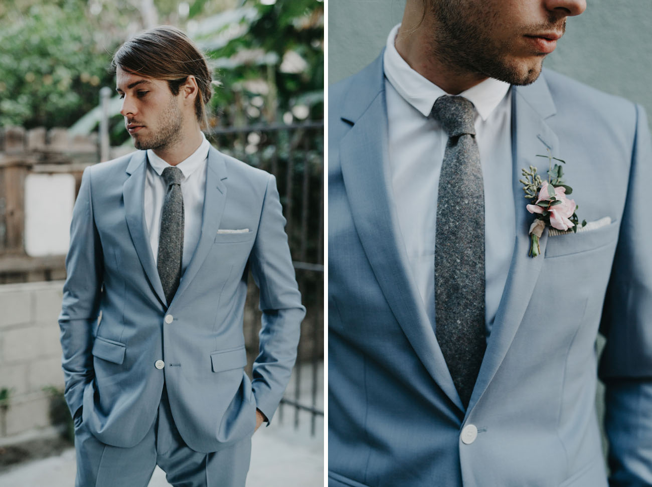 silver wedding fashion style