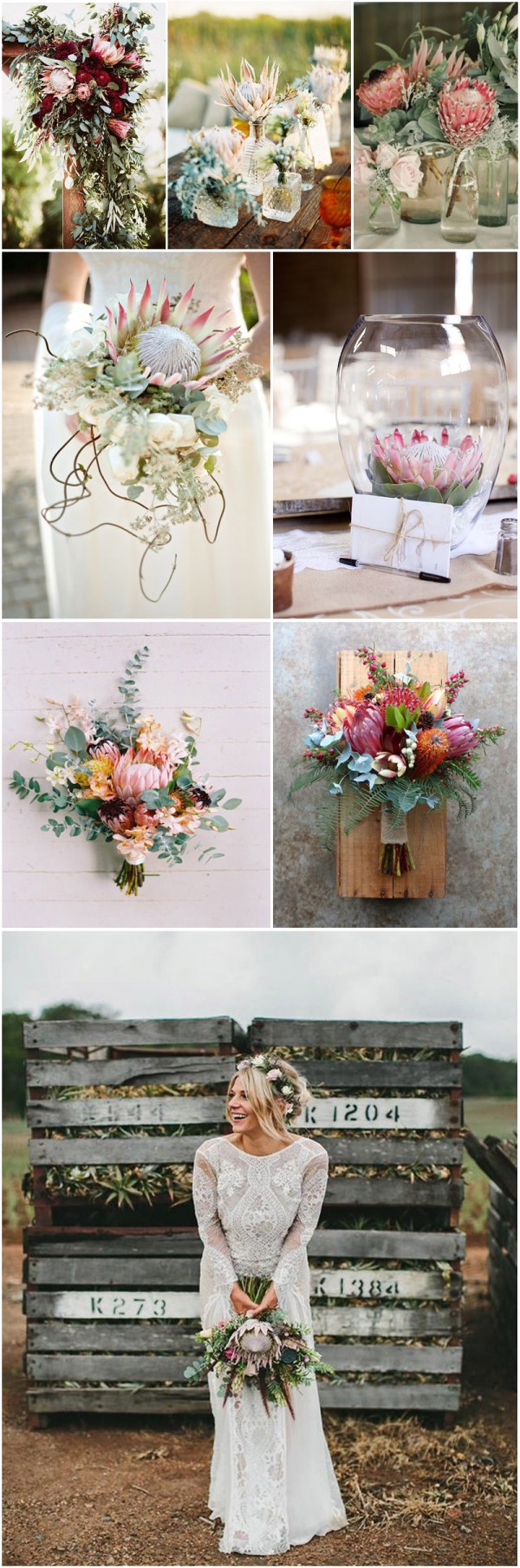 Protea-bouquets-and-decorations-for-the-wedding-ceremony