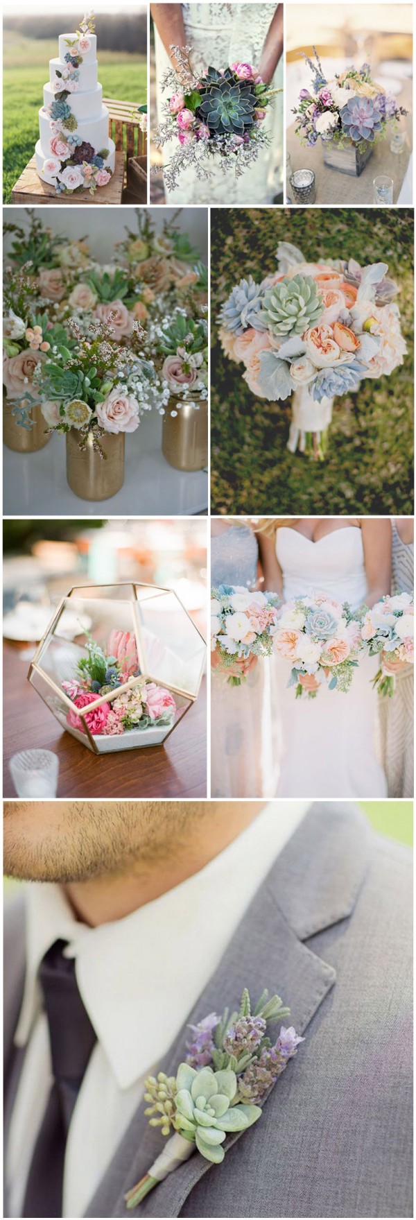 Romantic-succulent-wedding-decor-and-bouquet-ideas