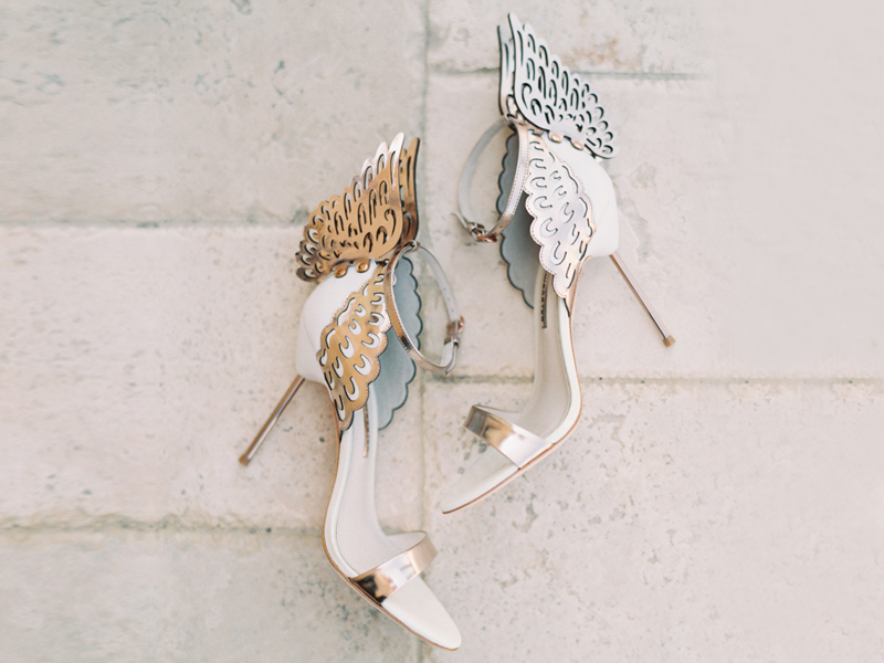 beautiful butterfly sandals for wedding