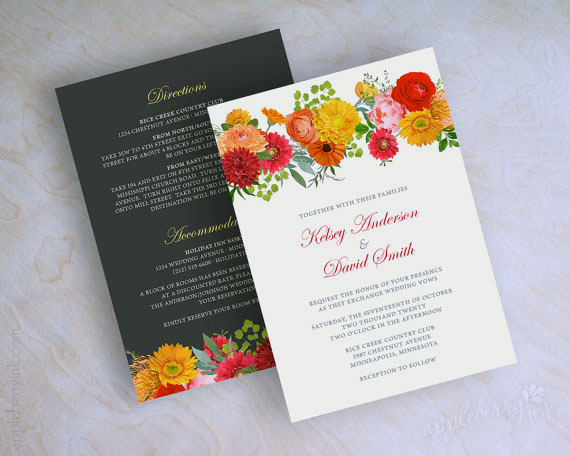 Summer Wedding Invitation 11