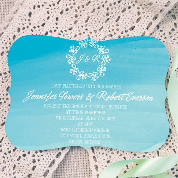 Summer Wedding Invitation 7