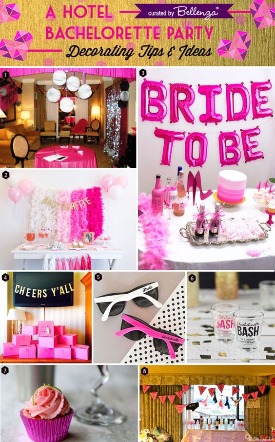 Simple Bachelorette Party in Hotel