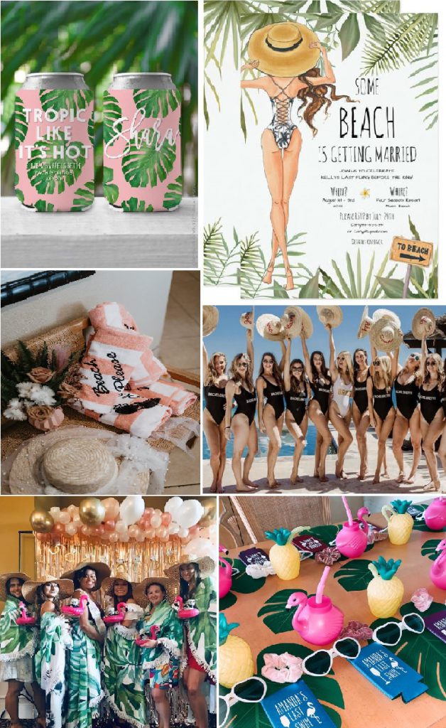 Beach Theme for Bachelorette Party idea