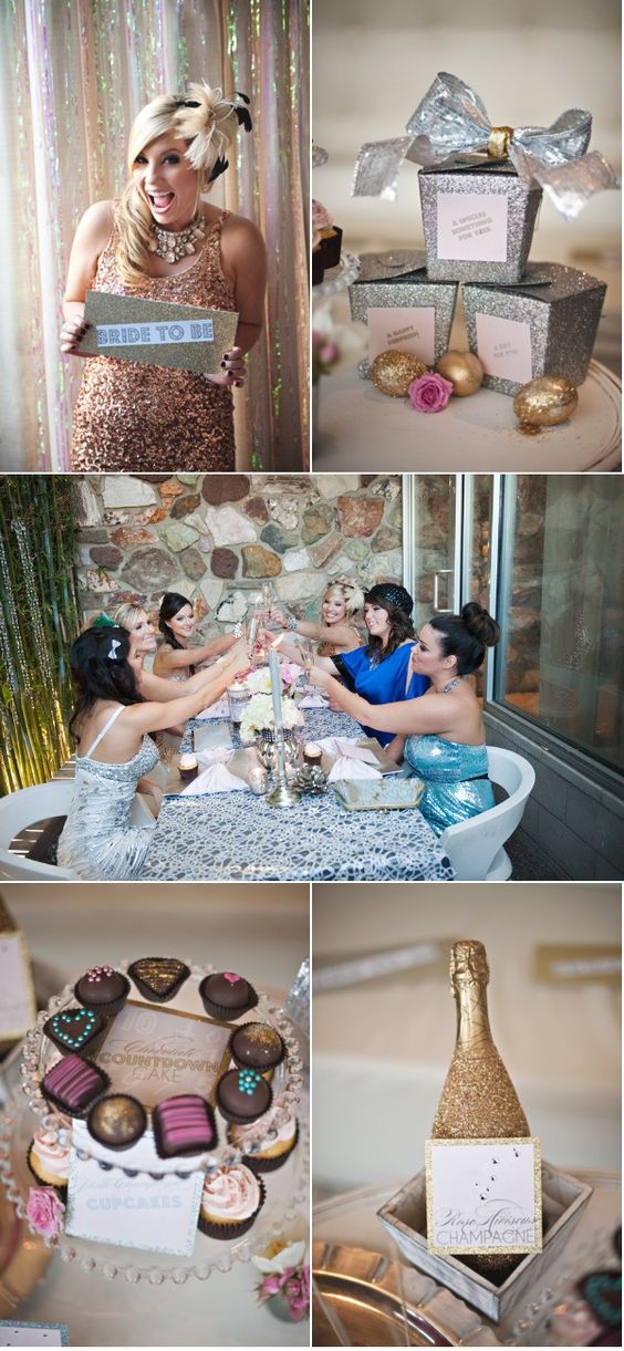 Classy and Glamour Bachelorette Party decorations