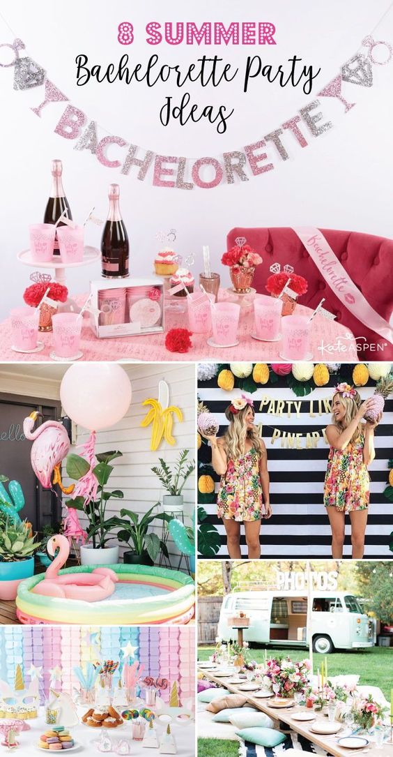 Summer Bachelorette Party theme ideas